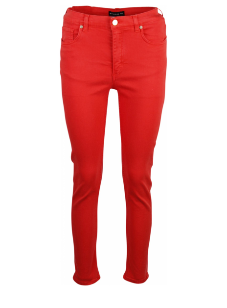 jeans rood