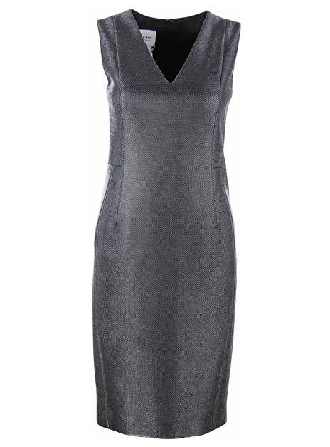 jurk metallic zilver