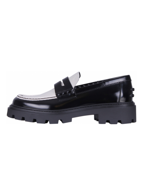 Loafer zwart wit
