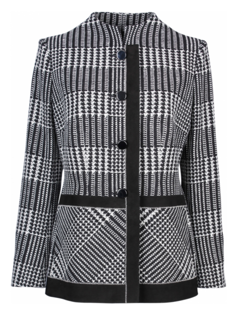 Blazer zwart offwhite