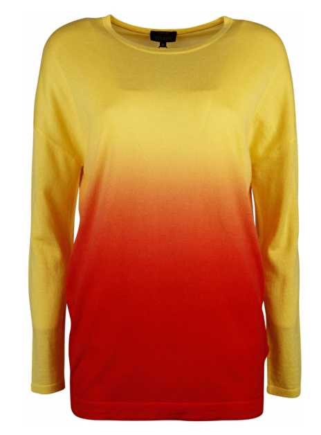 Pull geel rood Sunrise