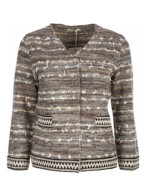 Vest kort blauw tinten