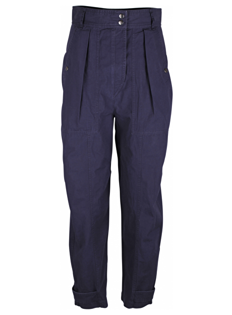 Broek Rowina faded night blue