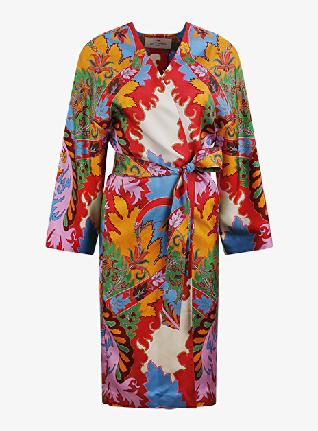 Jas kimono print multicolor