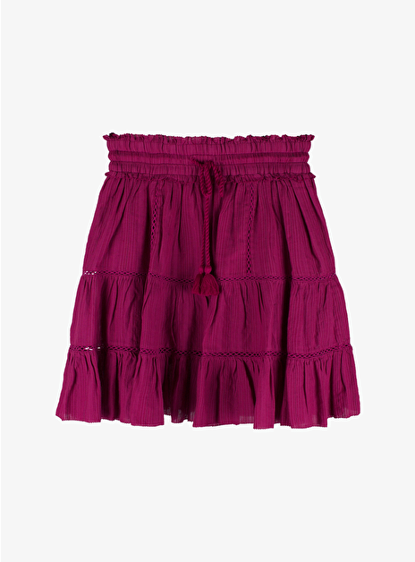 Rok kort Lioline donker pink