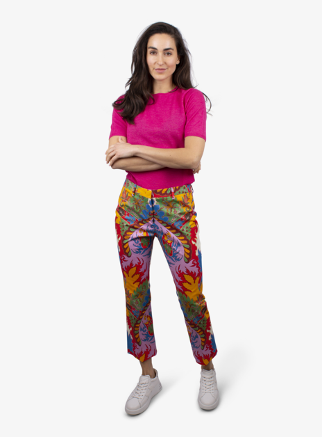 Pantalon dessin multi color