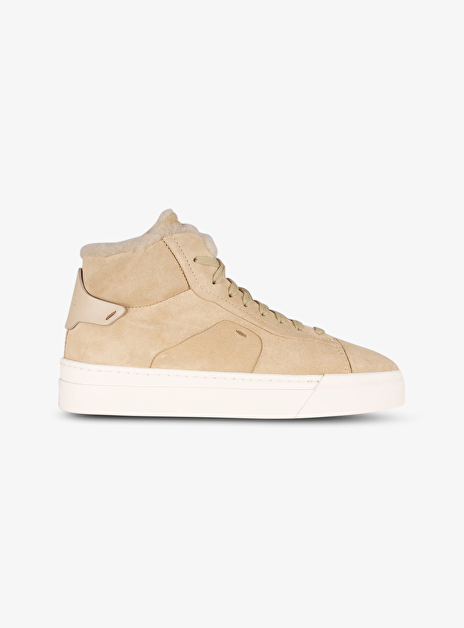 Sneaker suede beige