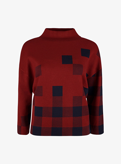 Pull wol design bordeaux