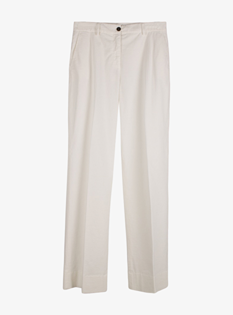 Pantalon Rib white