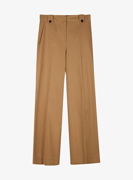 Pantalon katoen cognac