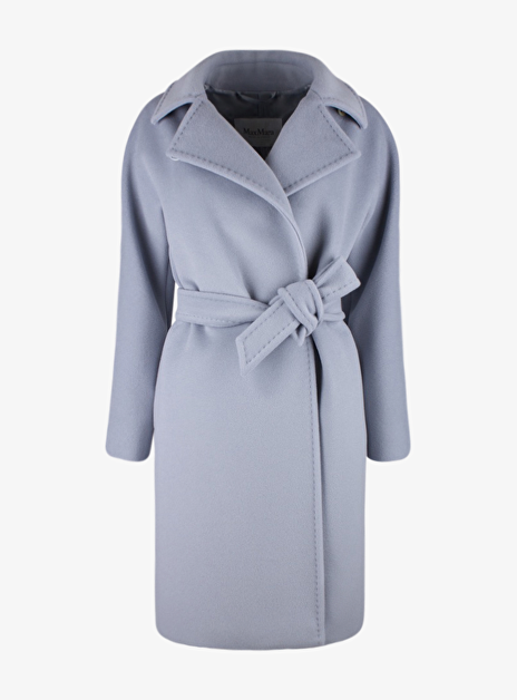 Jas estella wol lichtblauw