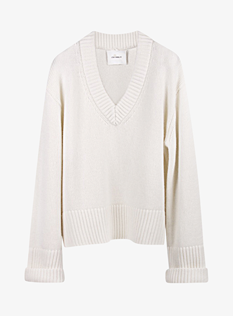 Pull Aletta cashmere offwhite