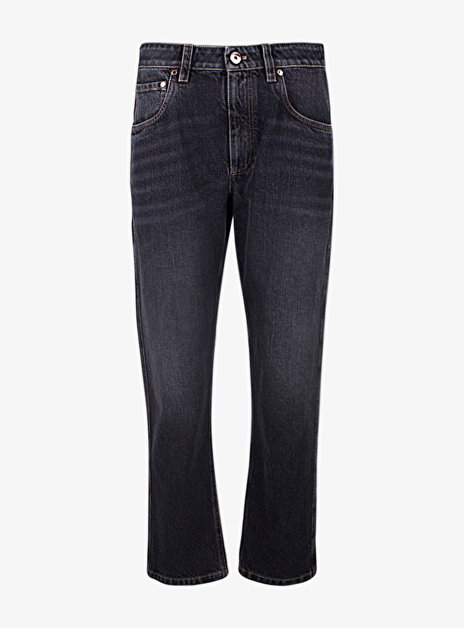 Mom jeans grijs