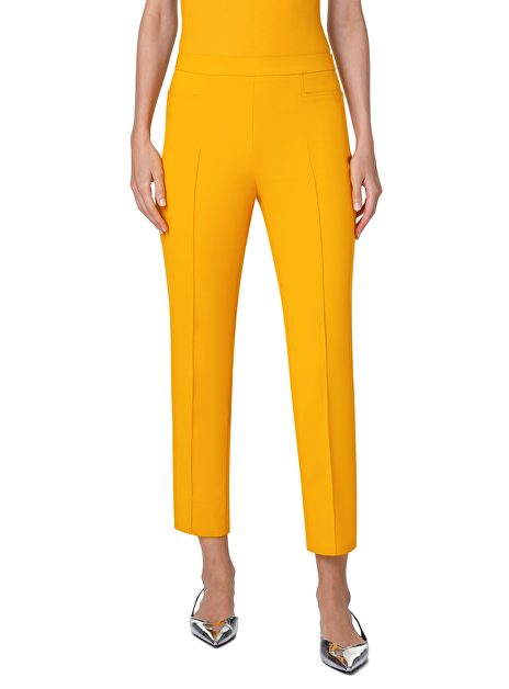 Pantalon franca geel