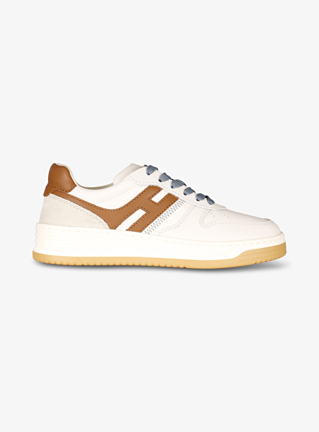 Sneaker H630 offwhite beige bruin blauw