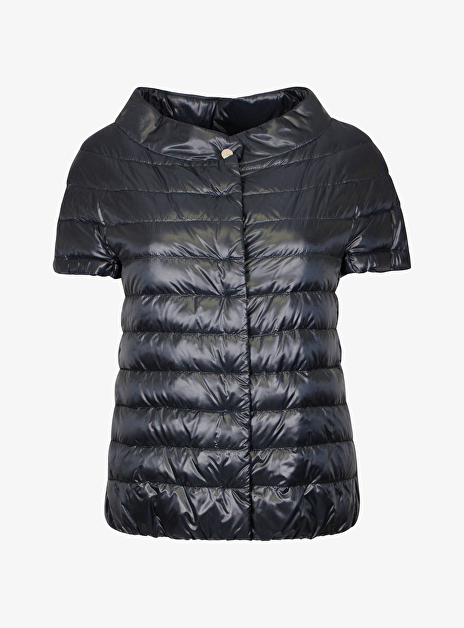 Bodywarmer gestept marine