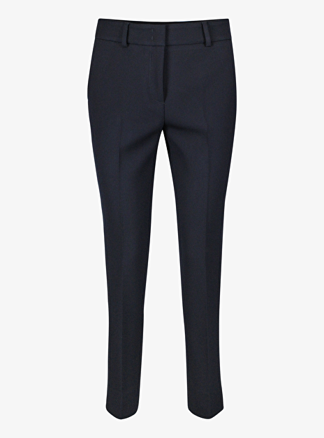 Pantalon double crepe marine