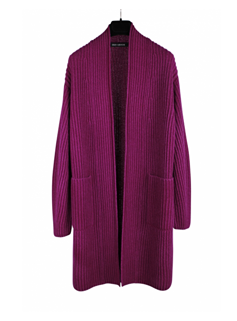 Vest Calantha cashmere paars