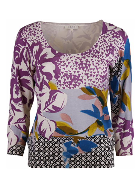 Pull abstract/bloemen dessin