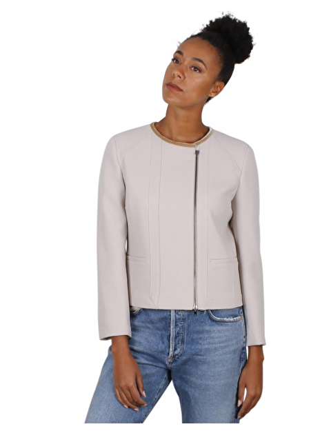 Jasje kort kitkleur met rits