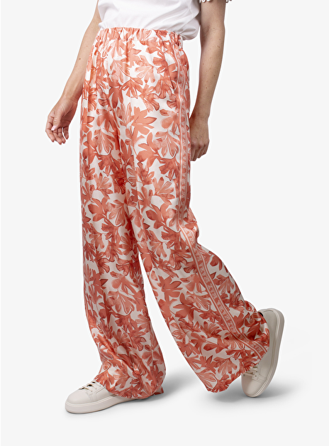 Pantalon Umile zalm oranje dessin