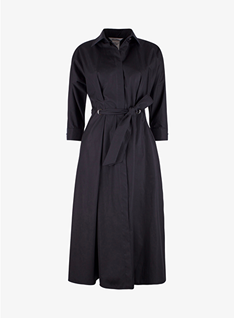 Overhemd jurk zwart