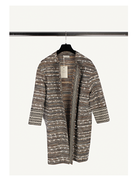 vest lang blauwtinten