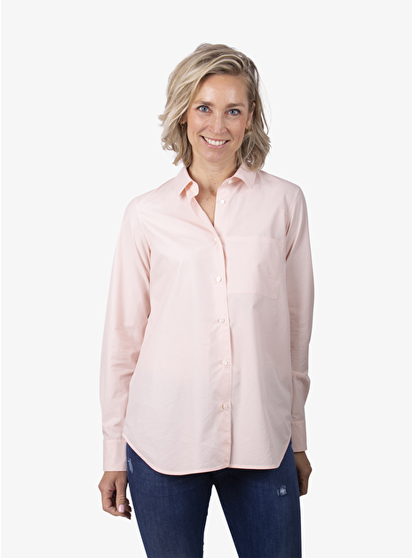 Lenon blouse zacht rose