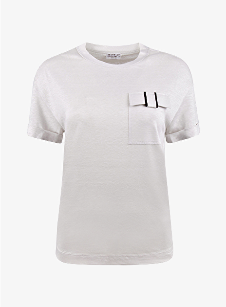 Shirt linnen kiezelgrijs