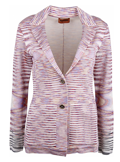 Blazer multicolor lila