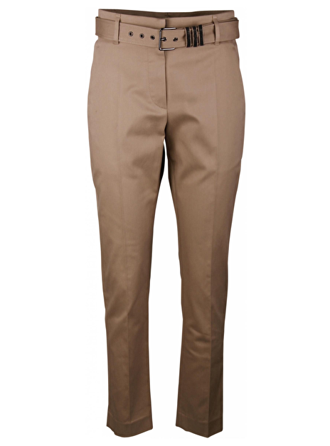 Pantalon katoen beige