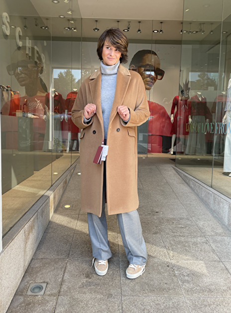 Jas cocco wol cognac