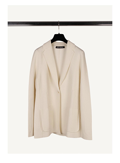 Vest cashmere offwhite