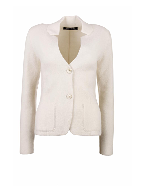 Vest cashmere offwhite