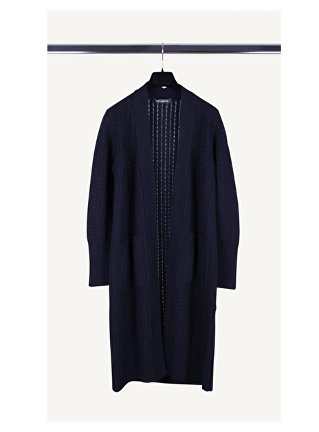 Vest Augustine cashmere marine