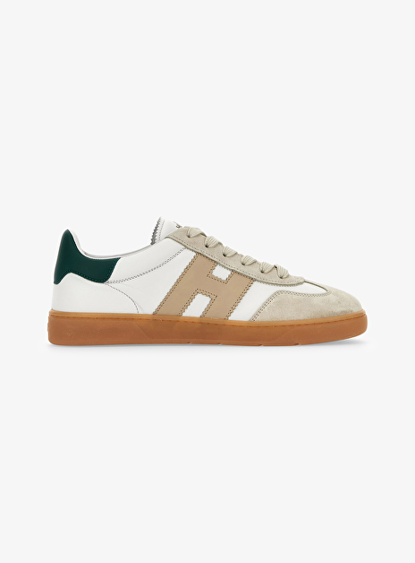 Sneaker hogan cool beige groen