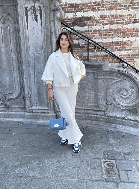 Jas Galea double breasted wit