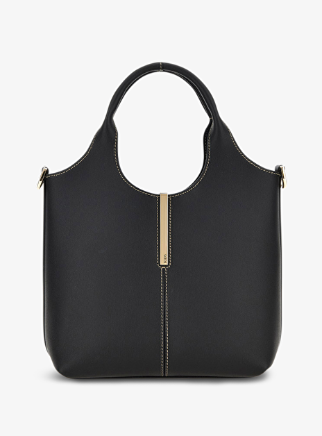 Tote shopping bag small zwart