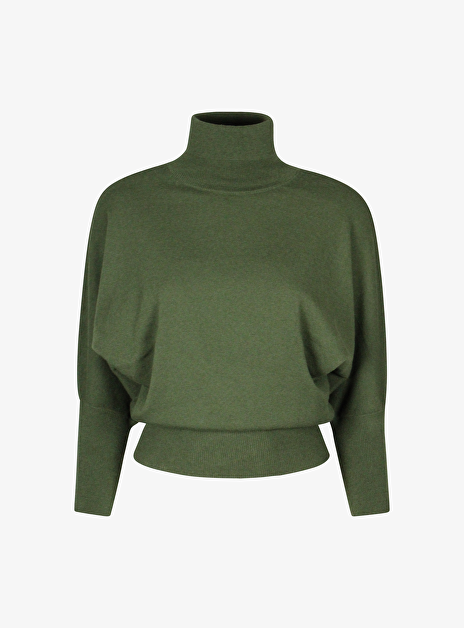 Pull manon wol groen