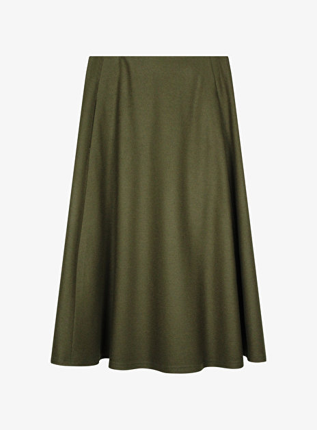 Rok dublin wol groen