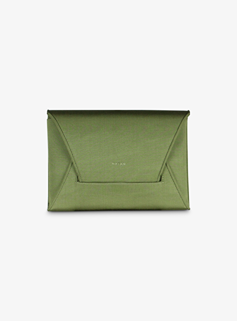 Tas envelop clutch scuba groen