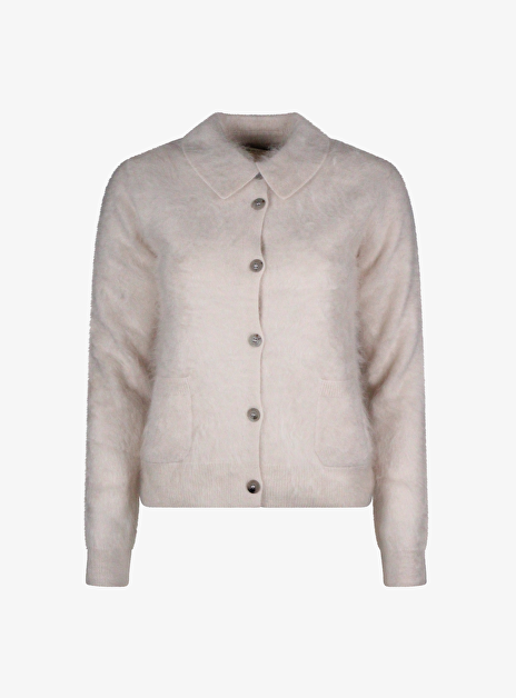 Polo elyn brushed cashmere beige