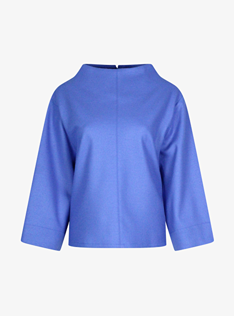Top debby wol blauw