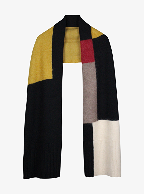 Shawl wol multicolor