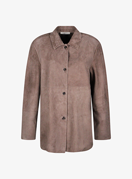 Blouse jasje estate suede taupe