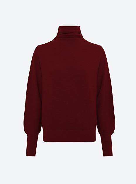 Pull nora bordeaux