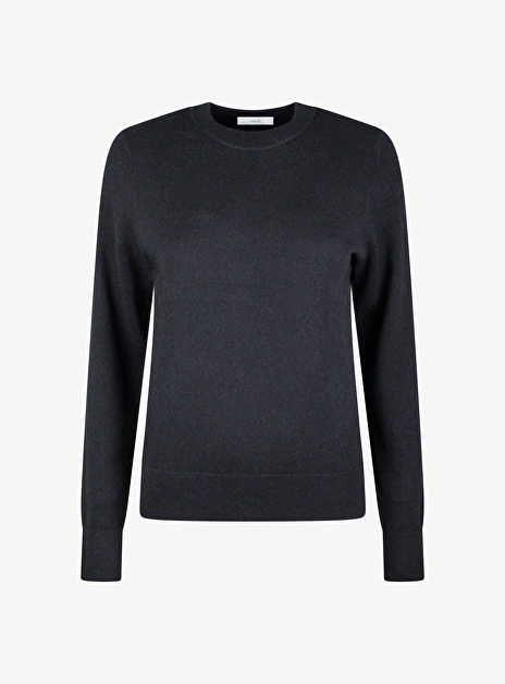 Pull ronde hals black