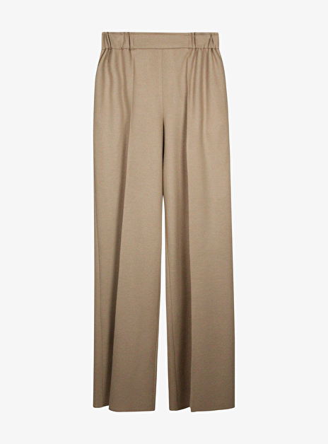 Pantalon double wol camel