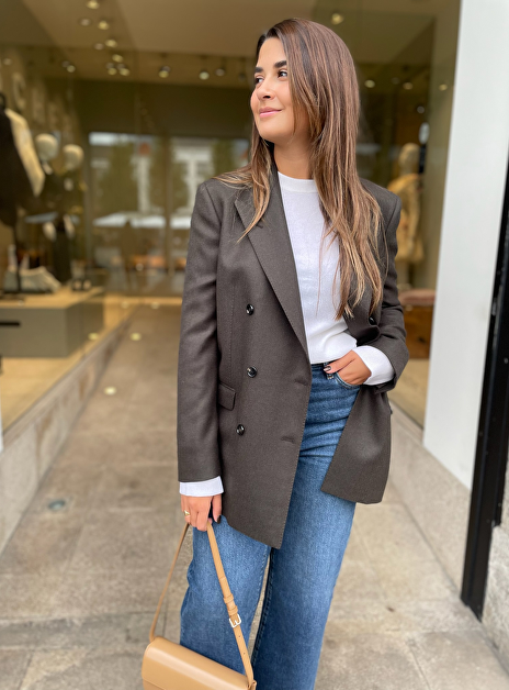 Blazer jasmin wol bruin