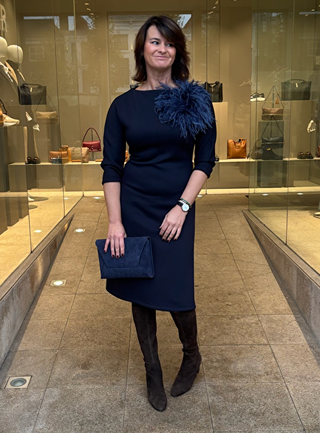 Jurk dalle scuba serge marine